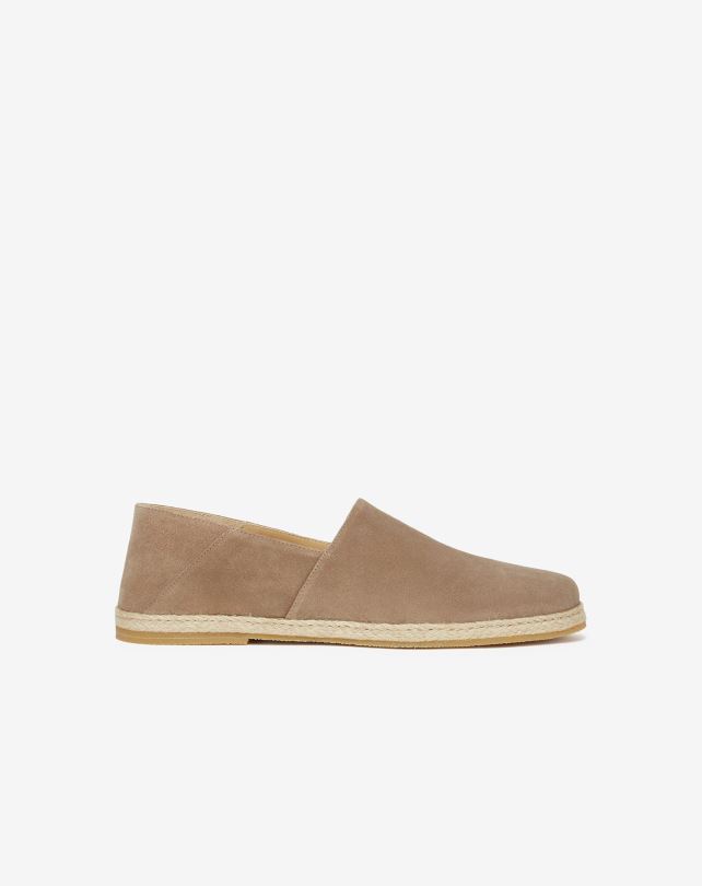 FDB6T421 beżowy mężczyźni buty Corneliani espadryle na gumowej podeszwie